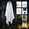 Halloween Decorations Solar Garden Lights Outdoor,6PACKS Halloween Ghost Decorations Lights with Scary Party Gifts Decor,Solar Scary Ghost Path Lights for Halloween Party Decor Cold White